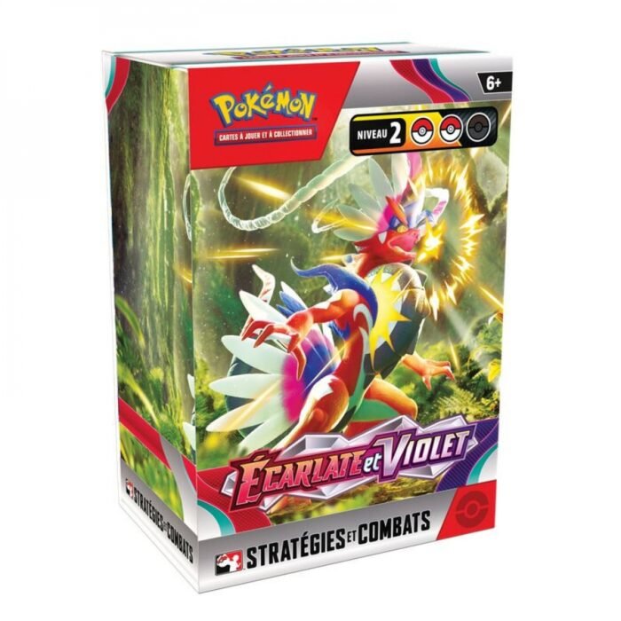 Pokémon - Ultra Pro - Kit Tournoi - Kit Avant-Première - Stratégie et Combat - EV01 - Ecarlate et Violet – Image 1
