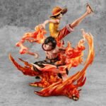One Piece - Figurine Luffy & Ace "Bond between brothers" - P.O.P – Image 2
