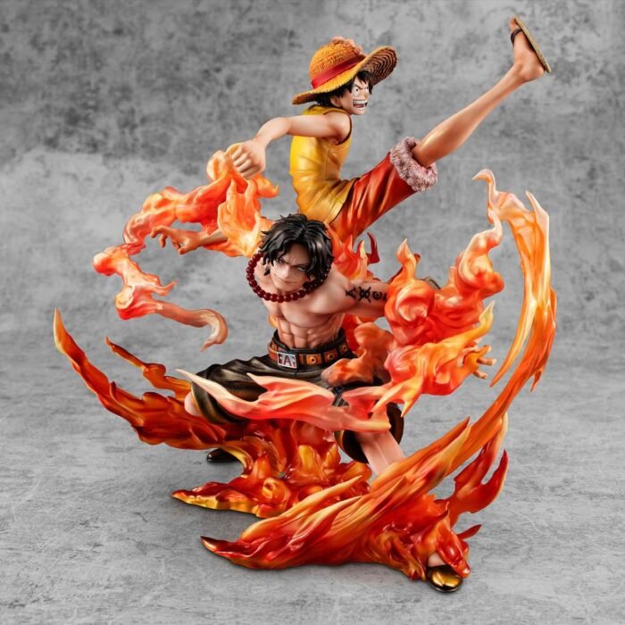 One Piece - Figurine Luffy & Ace "Bond between brothers" - P.O.P – Image 2