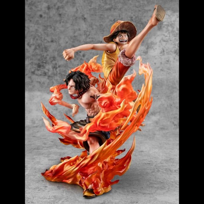 One Piece - Figurine Luffy & Ace "Bond between brothers" - P.O.P – Image 3