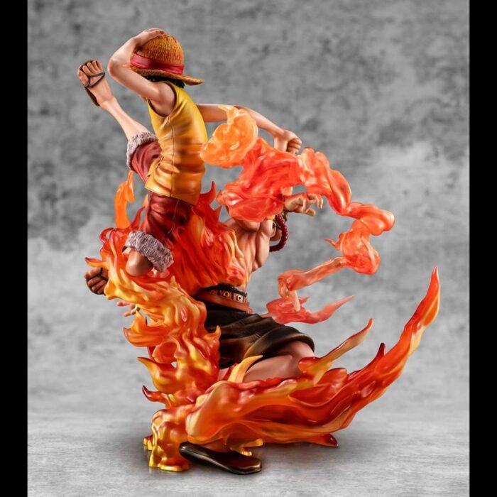 One Piece - Figurine Luffy & Ace "Bond between brothers" - P.O.P – Image 4