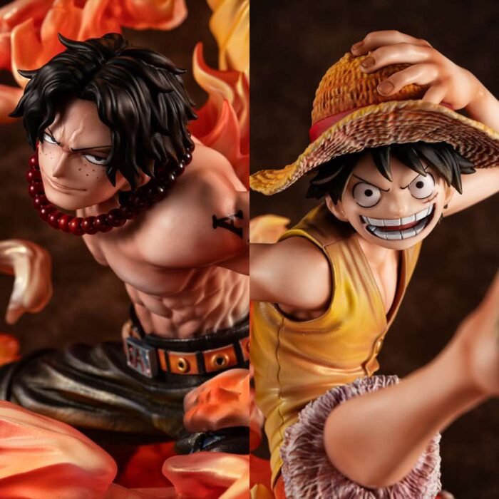 One Piece - Figurine Luffy & Ace "Bond between brothers" - P.O.P – Image 8
